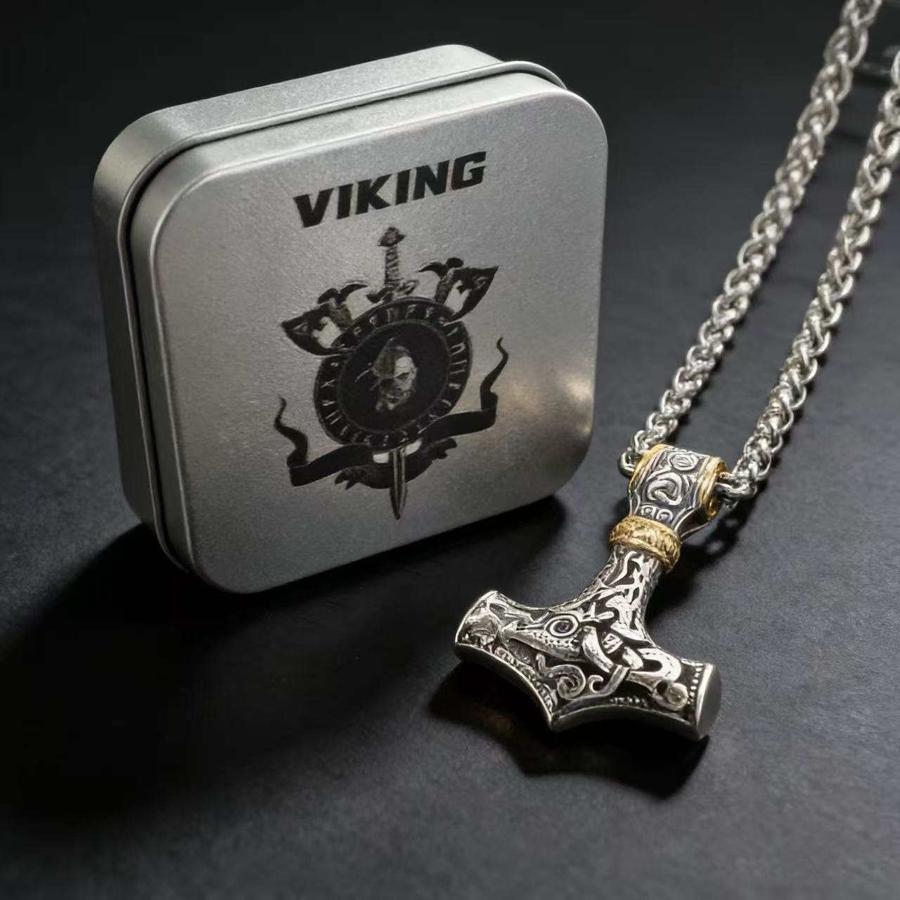 Cuban Link Chain 12Mm - 316L Stainless Steel Nordic Odin Viking