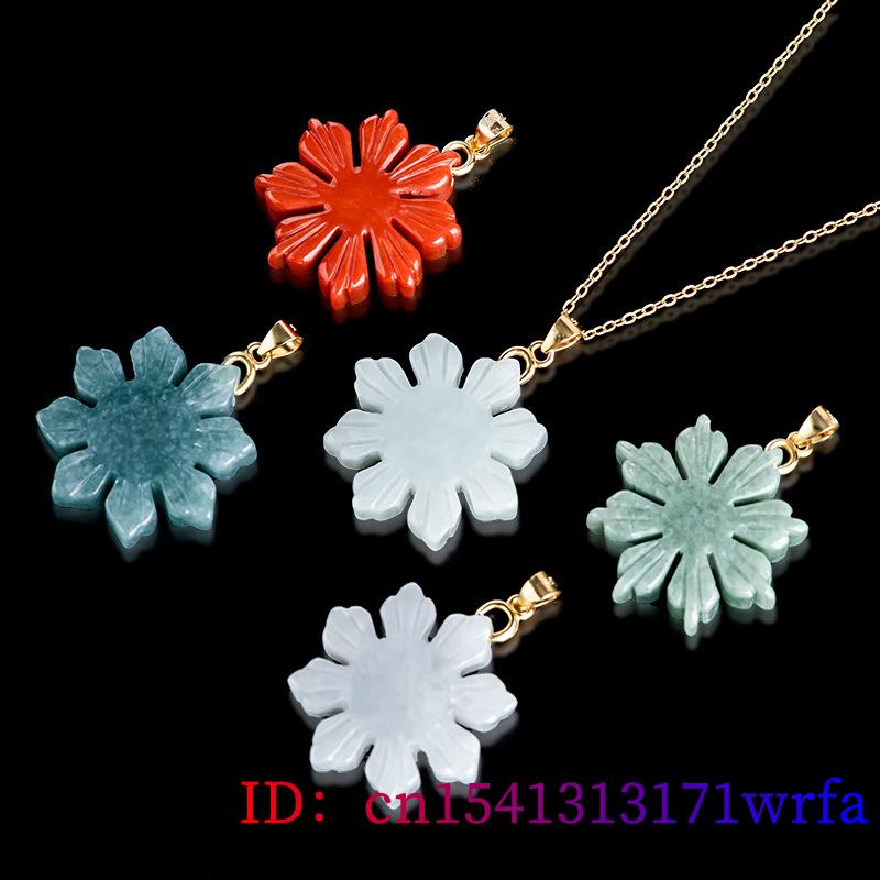 Myanmar Jade Sunflower Pendant - огляд і ціна Necklaces