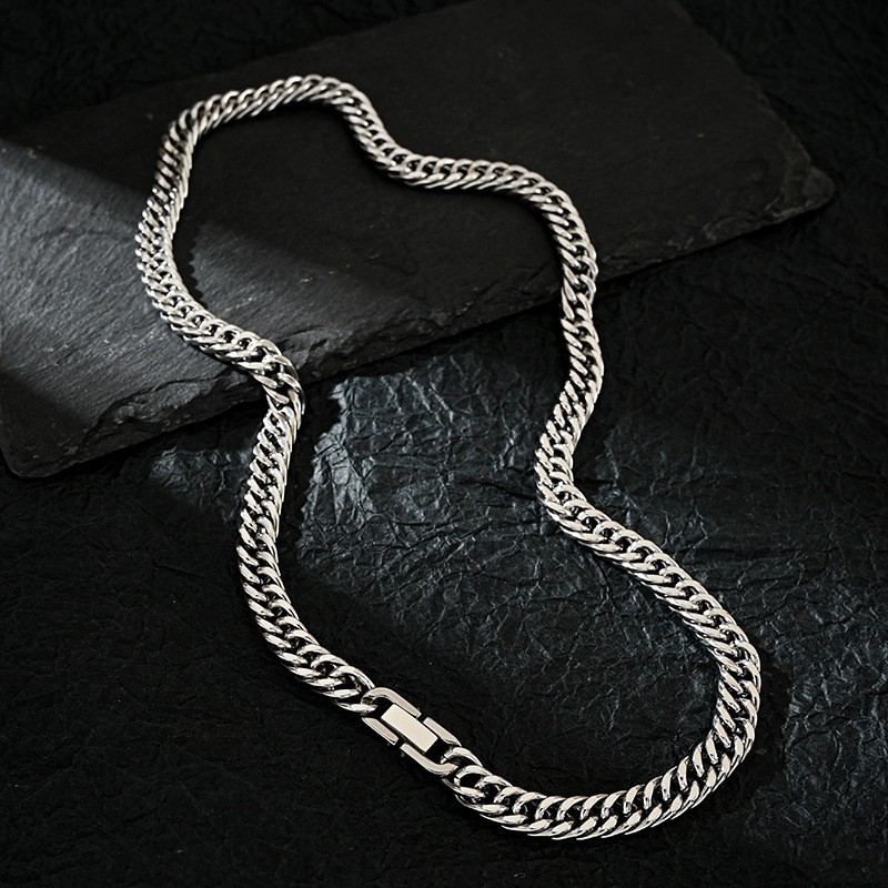 7 MM Stainless Steel Cuban Cha - огляд і ціна Cuban Link Chain 12Mm