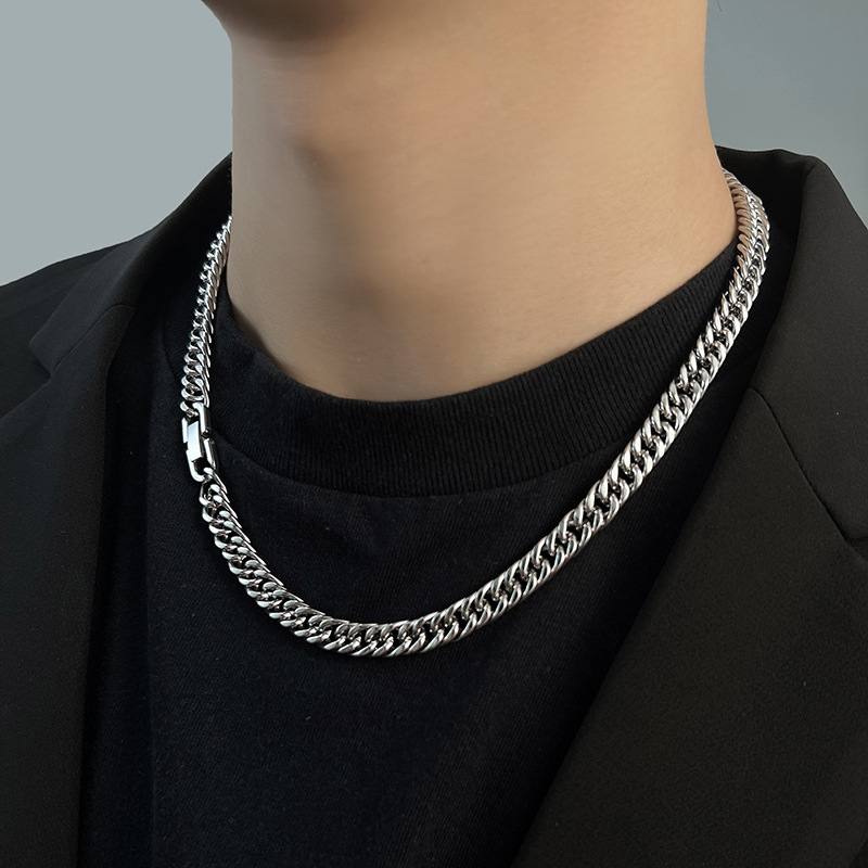 7 MM Stainless Steel Cuban Cha - огляд і ціна Cuban Link Chain 12Mm