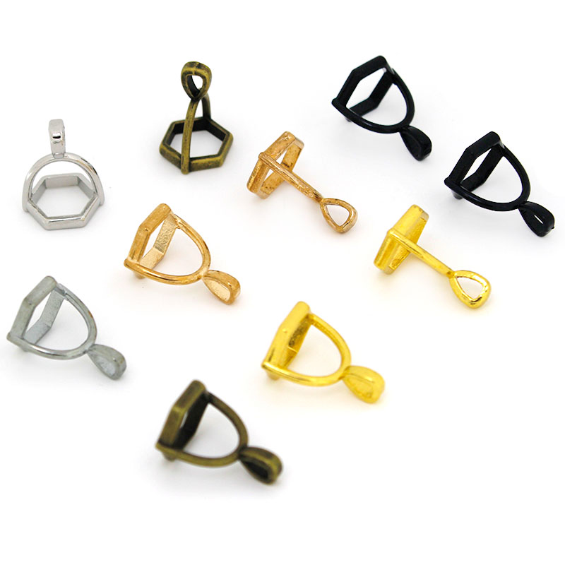20Pcs Hexagonal Gemstone Cap N - огляд і ціна Crystal Pendant Necklace Natural Stone