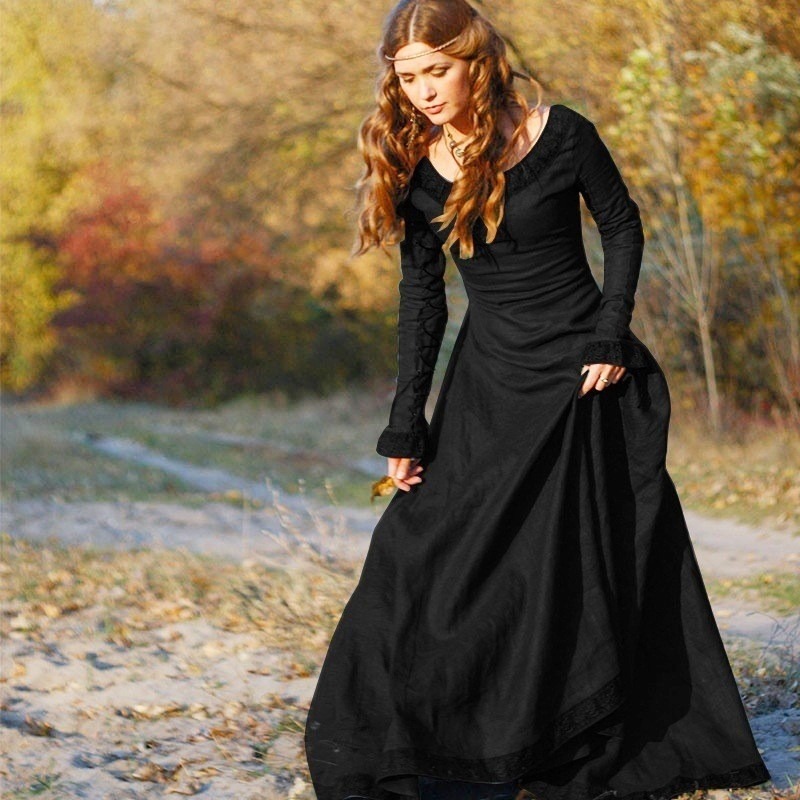 Women Medieval Long Dress V Ne - огляд і ціна Necklaces