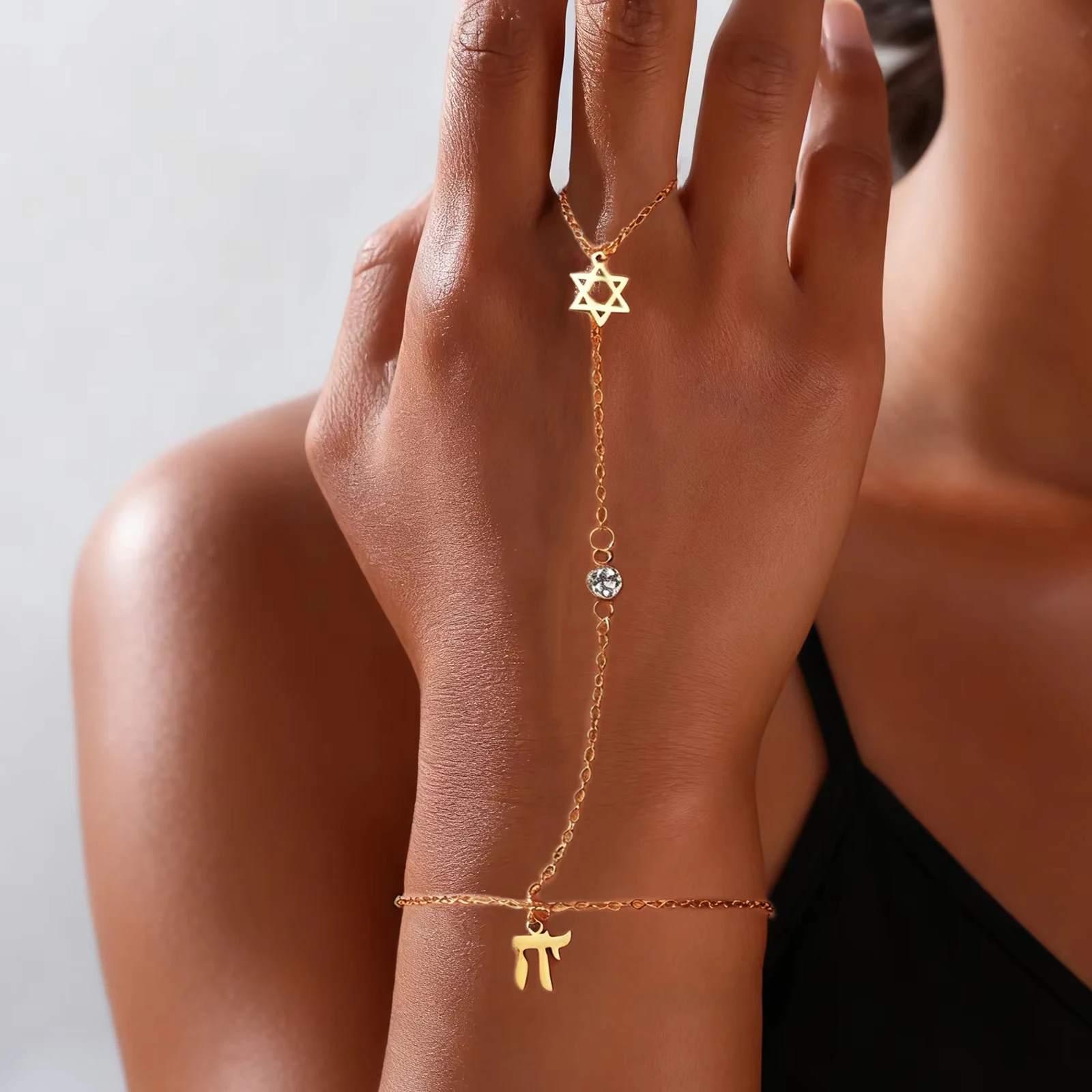 Jewish Star of David Hebrew Le - огляд і ціна Bracelets