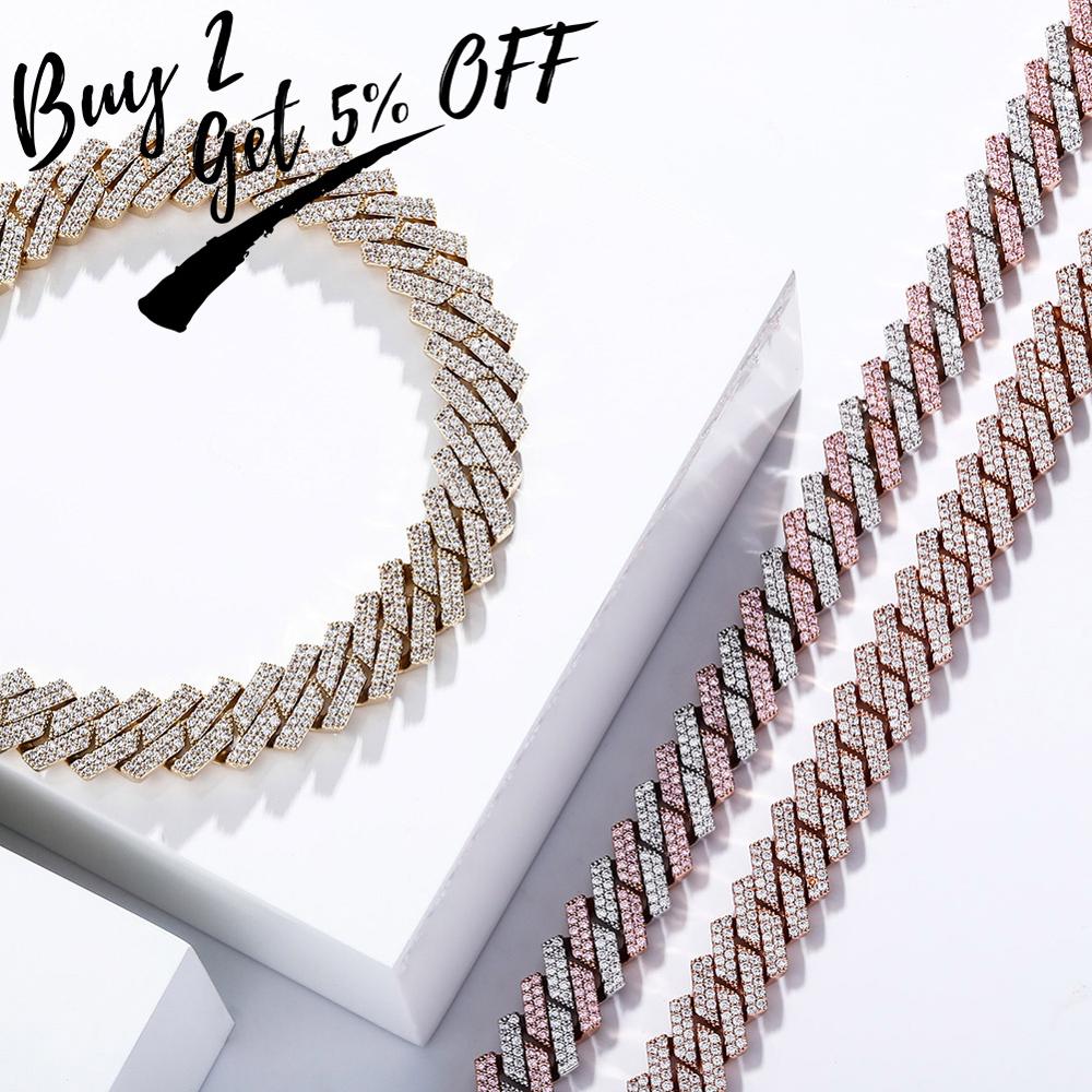 TOPGRILLZ 12mm/14mm Iced Micro - огляд і ціна Cuban Link Chain 12Mm