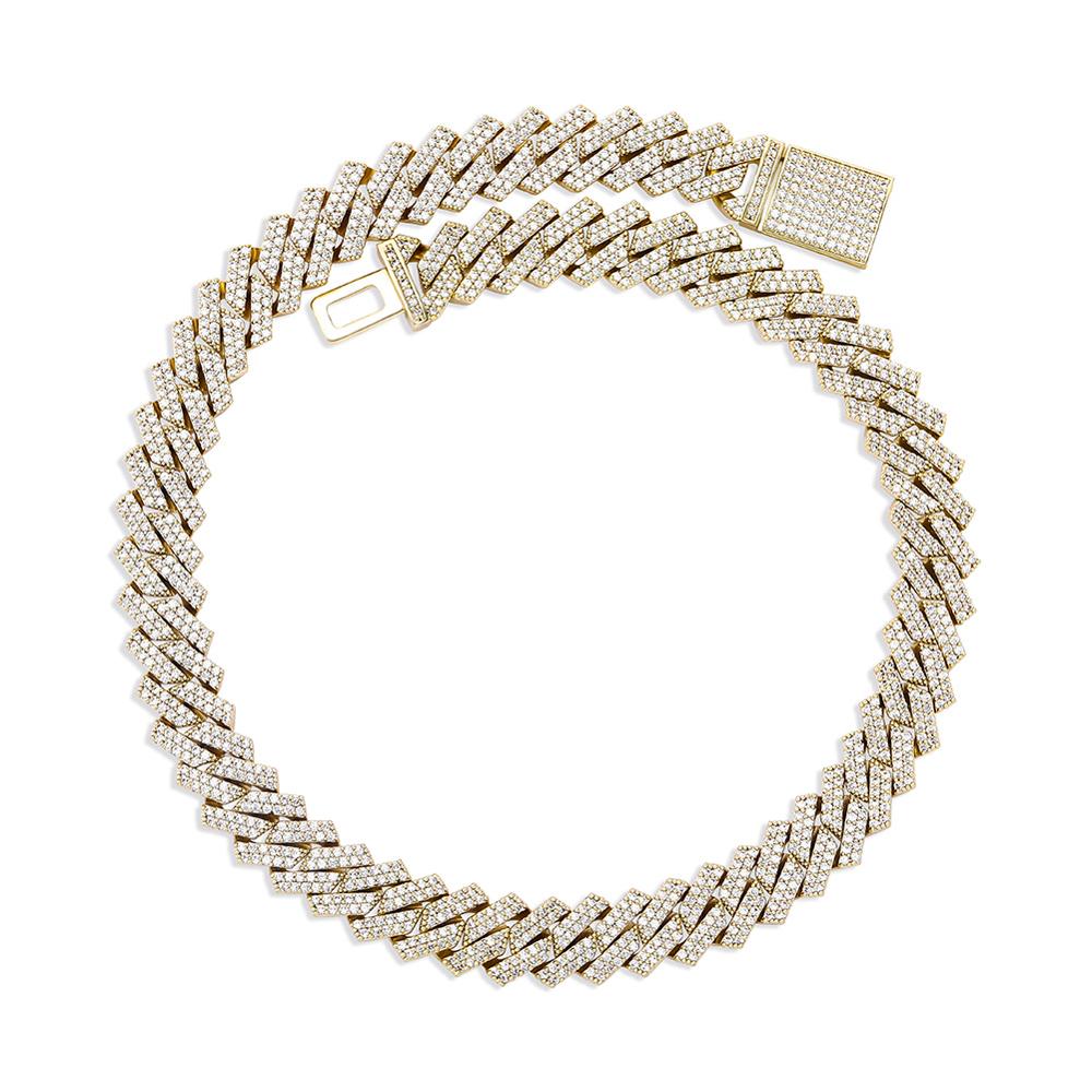 TOPGRILLZ 12mm/14mm Iced Micro - огляд і ціна Cuban Link Chain 12Mm
