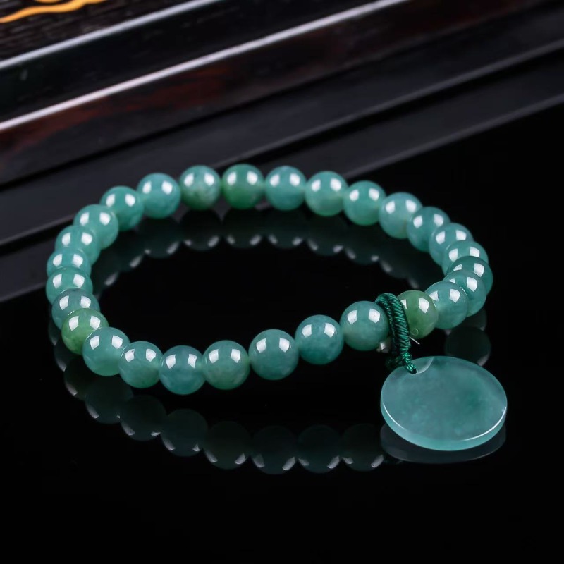 Natural Jadeite Blue Water Not - огляд і ціна Bracelets