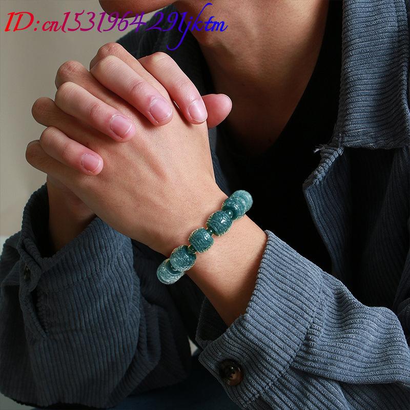 Natural Burmese Jadeite Carved - огляд і ціна Bracelets