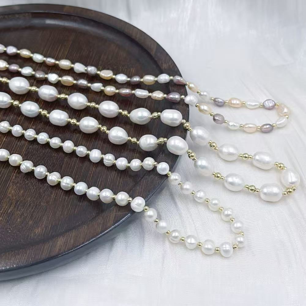 For Mother Jewelry Gift Purple - огляд і ціна Pearl Choker Necklace Vintage