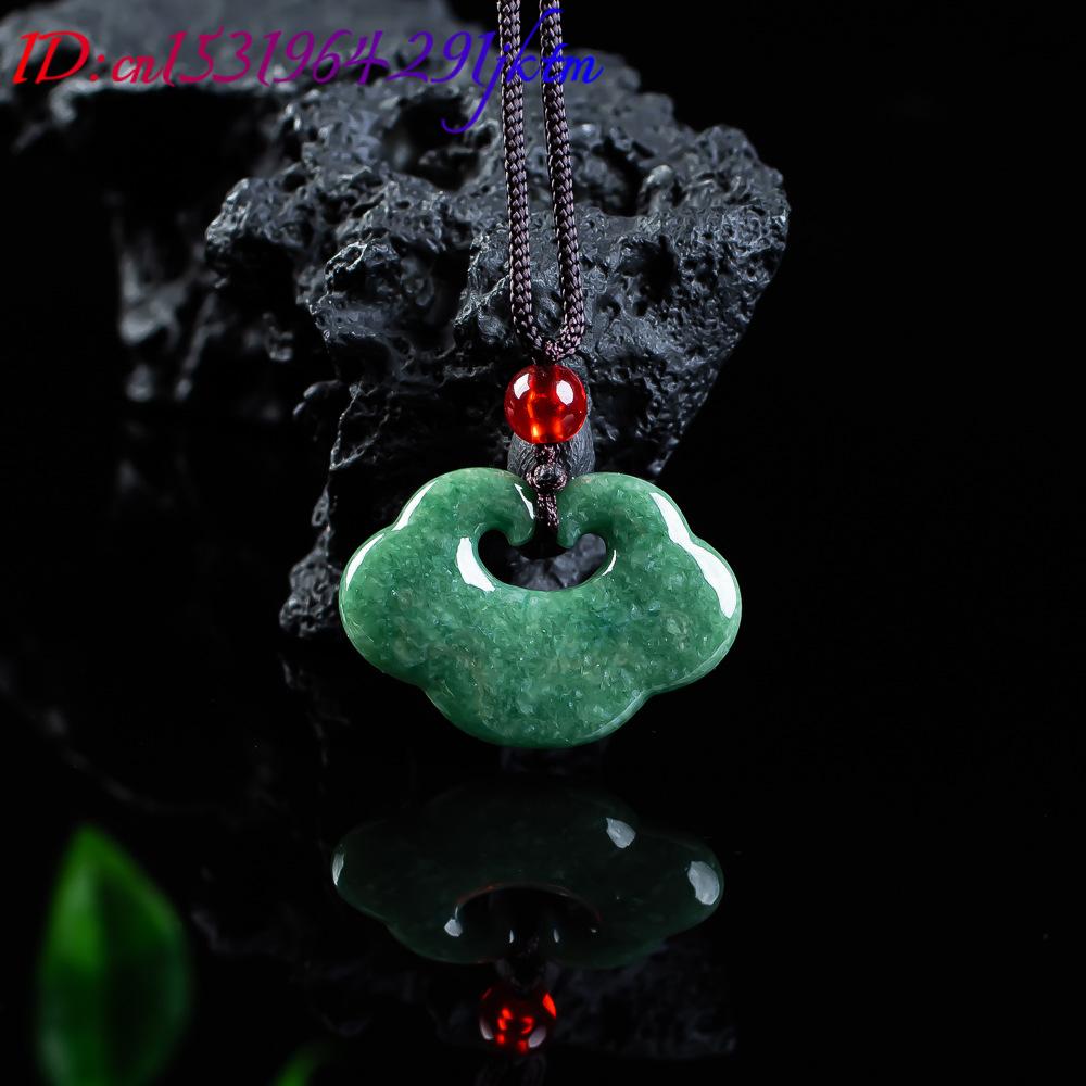 Natural Myanmar Jadeite Ruyi P - огляд і ціна Necklaces