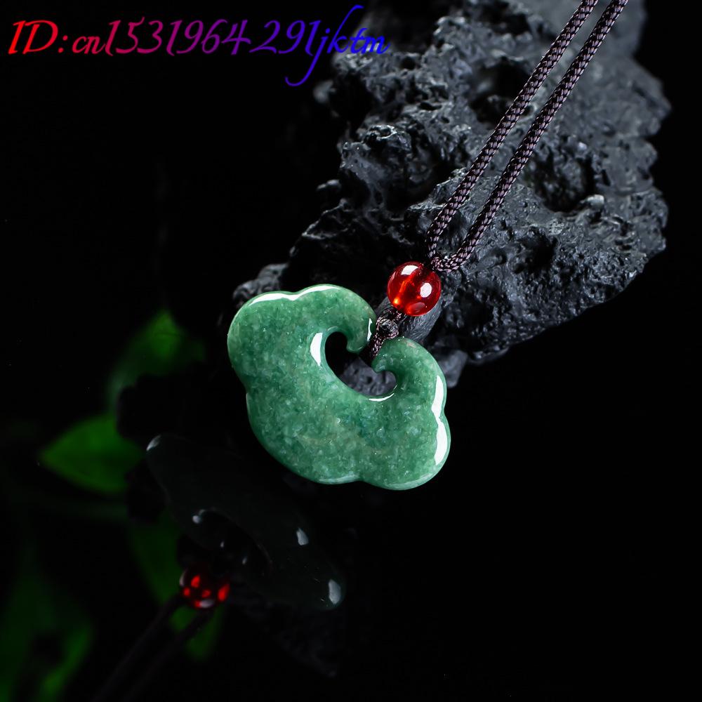 Natural Myanmar Jadeite Ruyi P - огляд і ціна Necklaces
