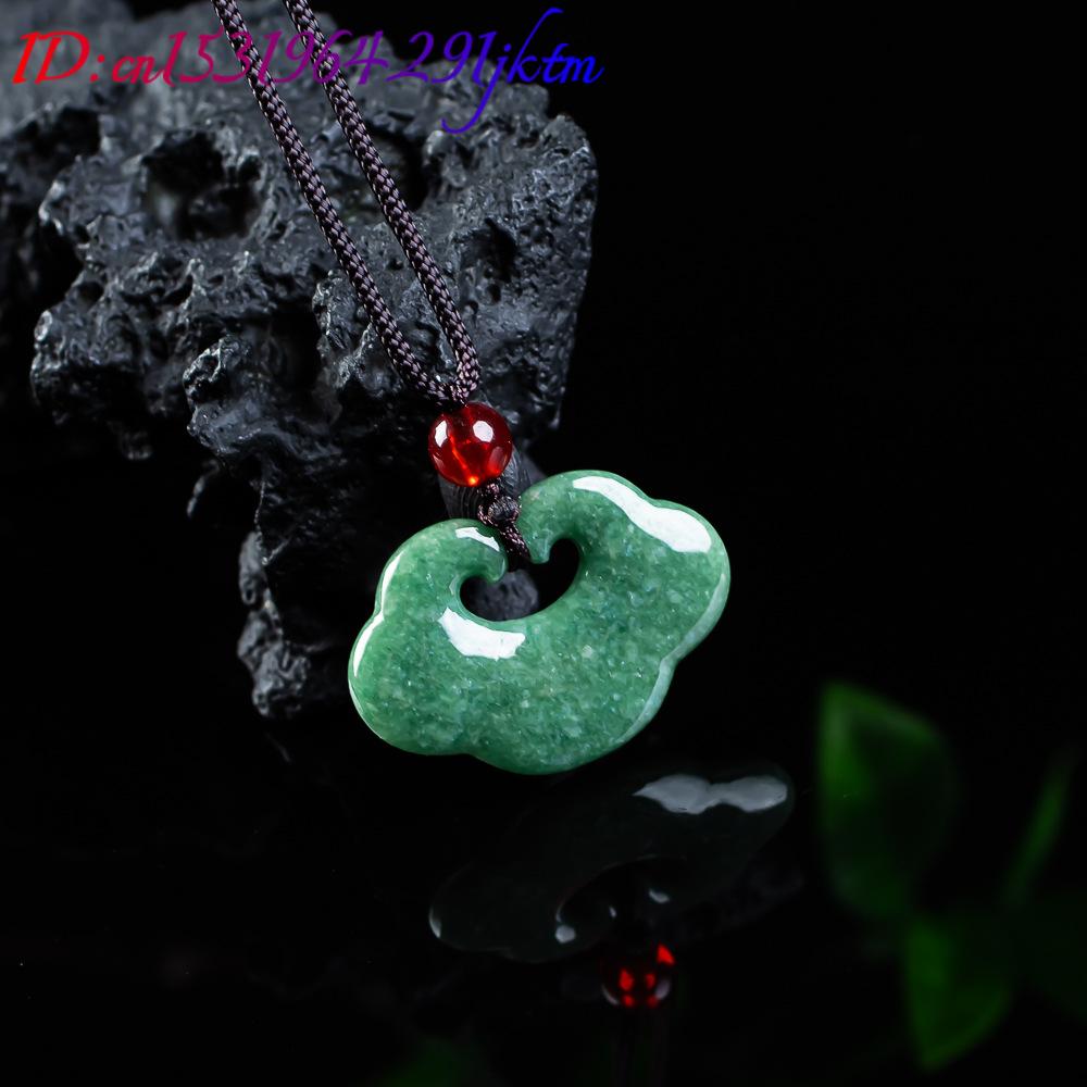 Natural Myanmar Jadeite Ruyi P - огляд і ціна Necklaces